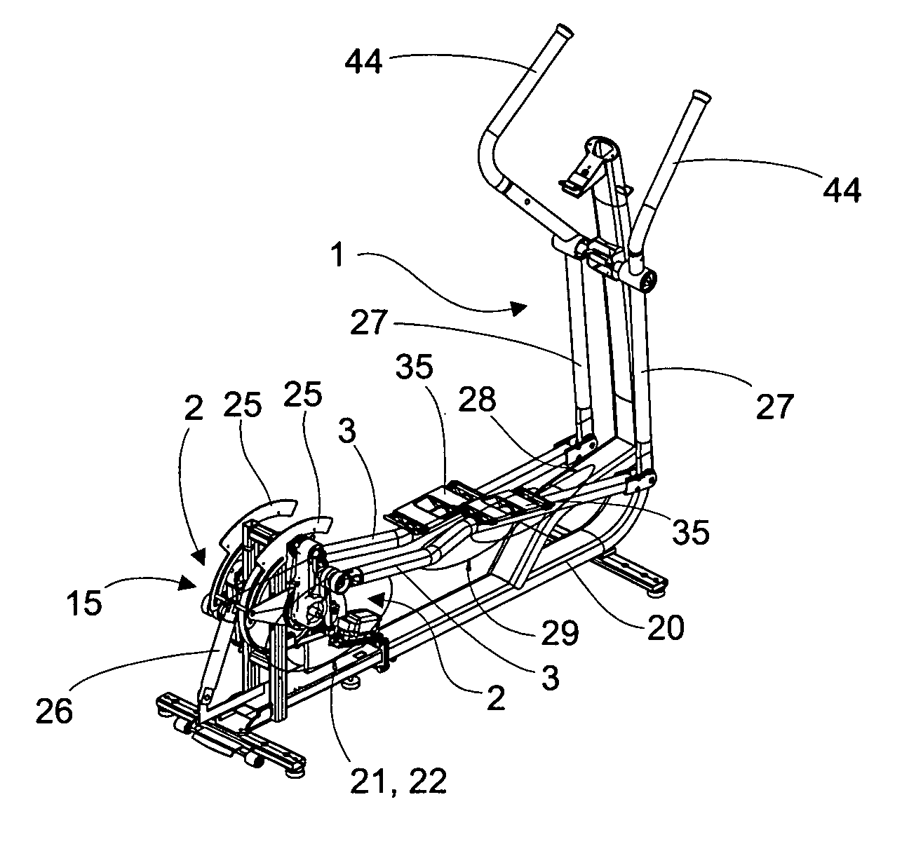 Gymnastic machine