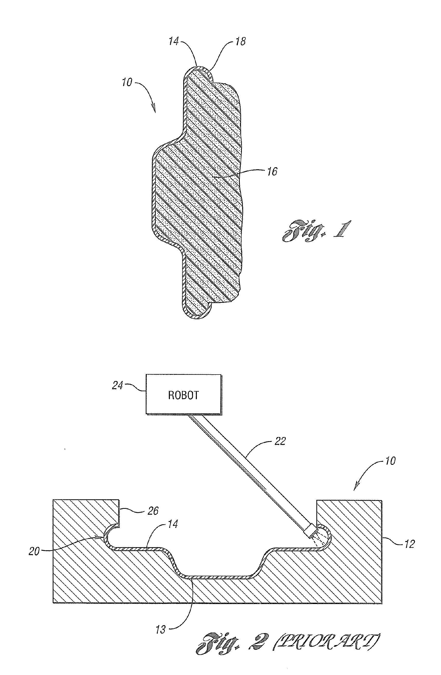 Applicator and method for in-mold coating