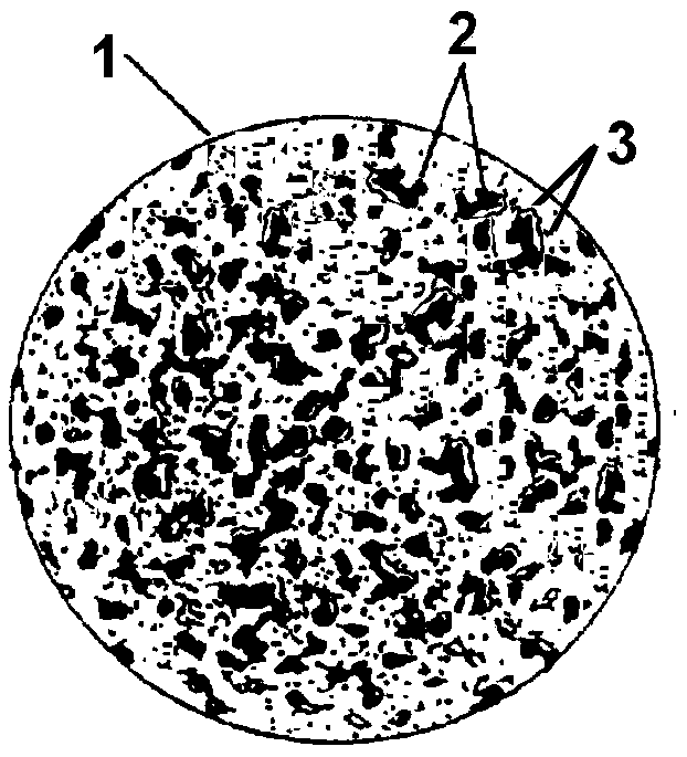 Macromolecular polymer hydrogel composite Medpor ocular prosthesis holder and preparation method thereof