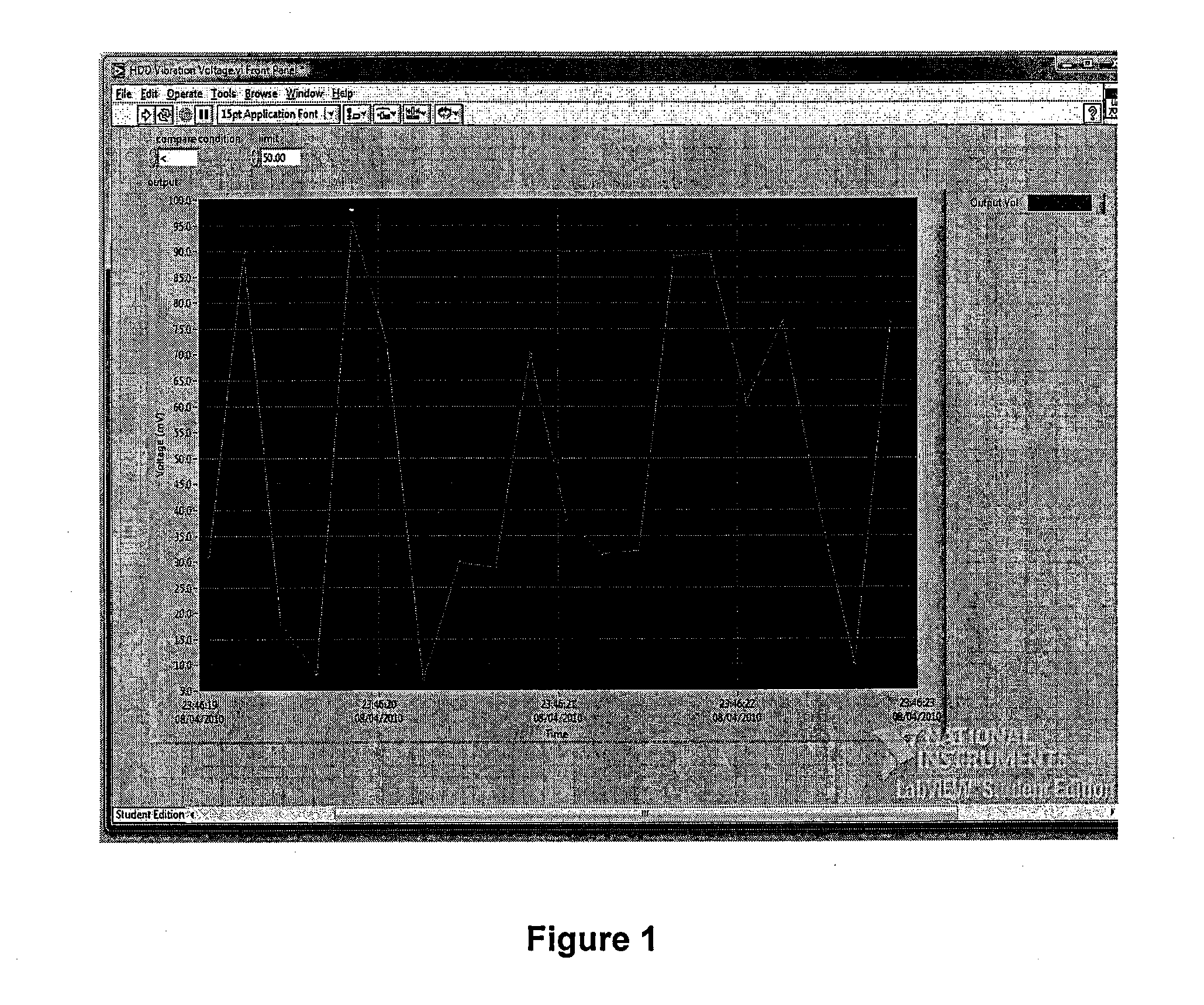 Process of generating power from hard disk vibration in data centers