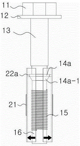 Insert bolt using core bushing and manufacturing method of core bushing