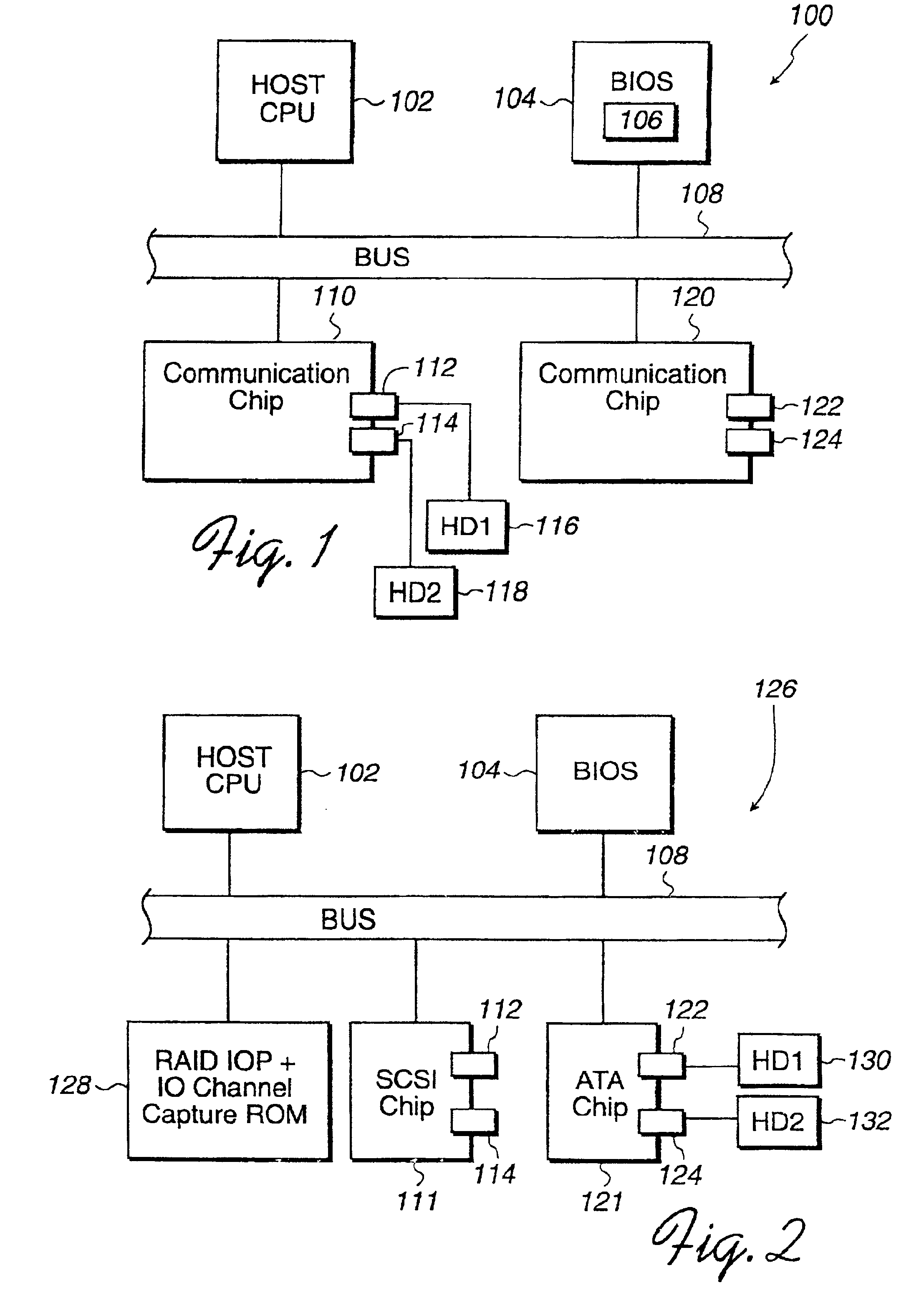 Method and apparatus for extending storage functionality at the bios level