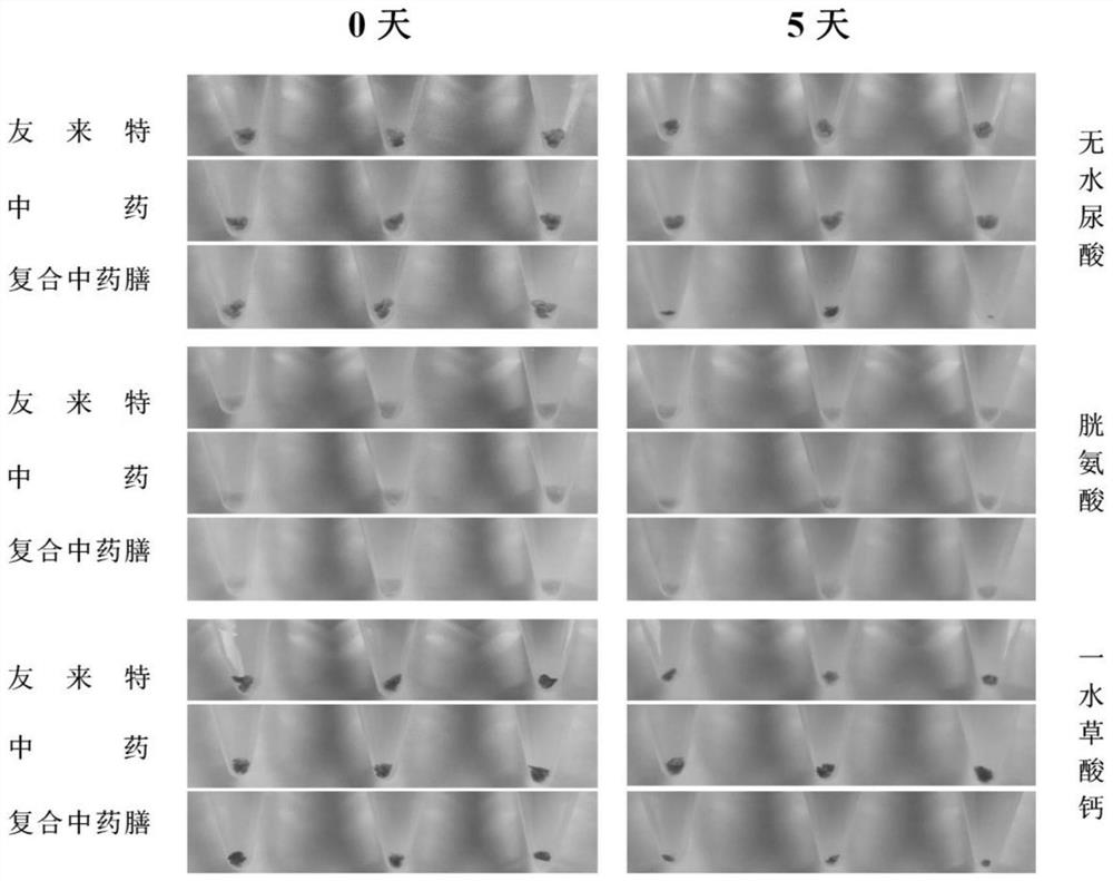 Compound traditional Chinese medicinal diet with diuresis promoting and calculus removing effects and preparation method thereof