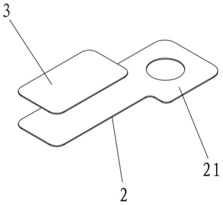 One-time waste discharge punching forming method