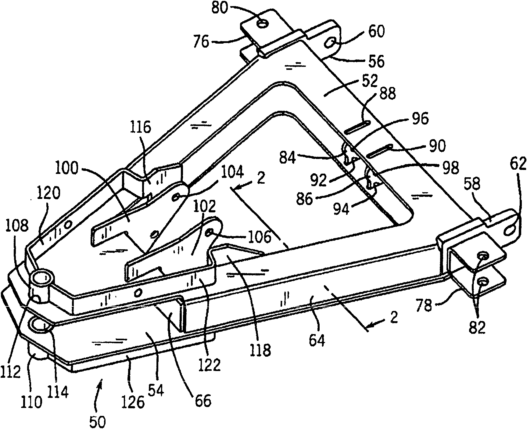 Trip edge snow plow blade