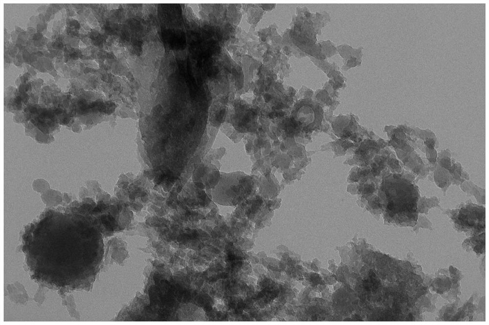 Method for preparing boron-doped porous carbon material with high specific surface area from biomass