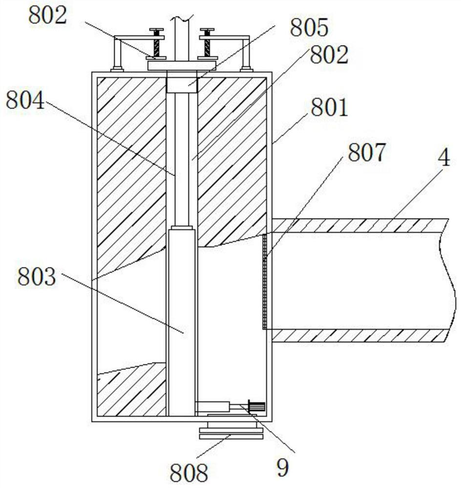 Control valve with double-sealing structure