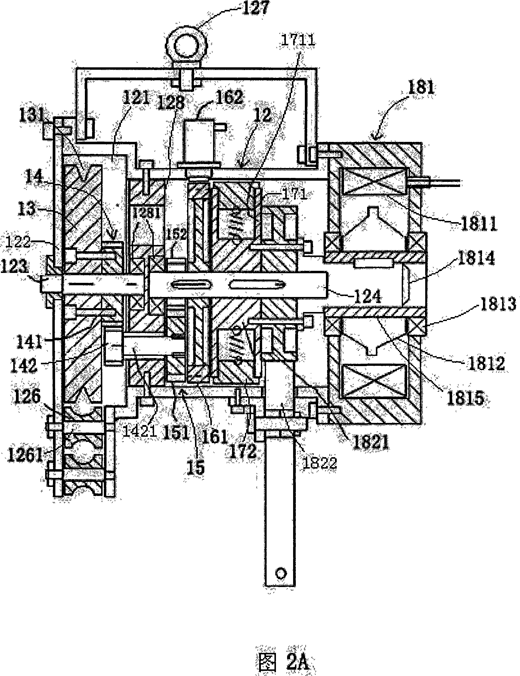 Fire disaster self-saving high-speed escaping machine that can be operated and controlled by micro-computer in wireless mode