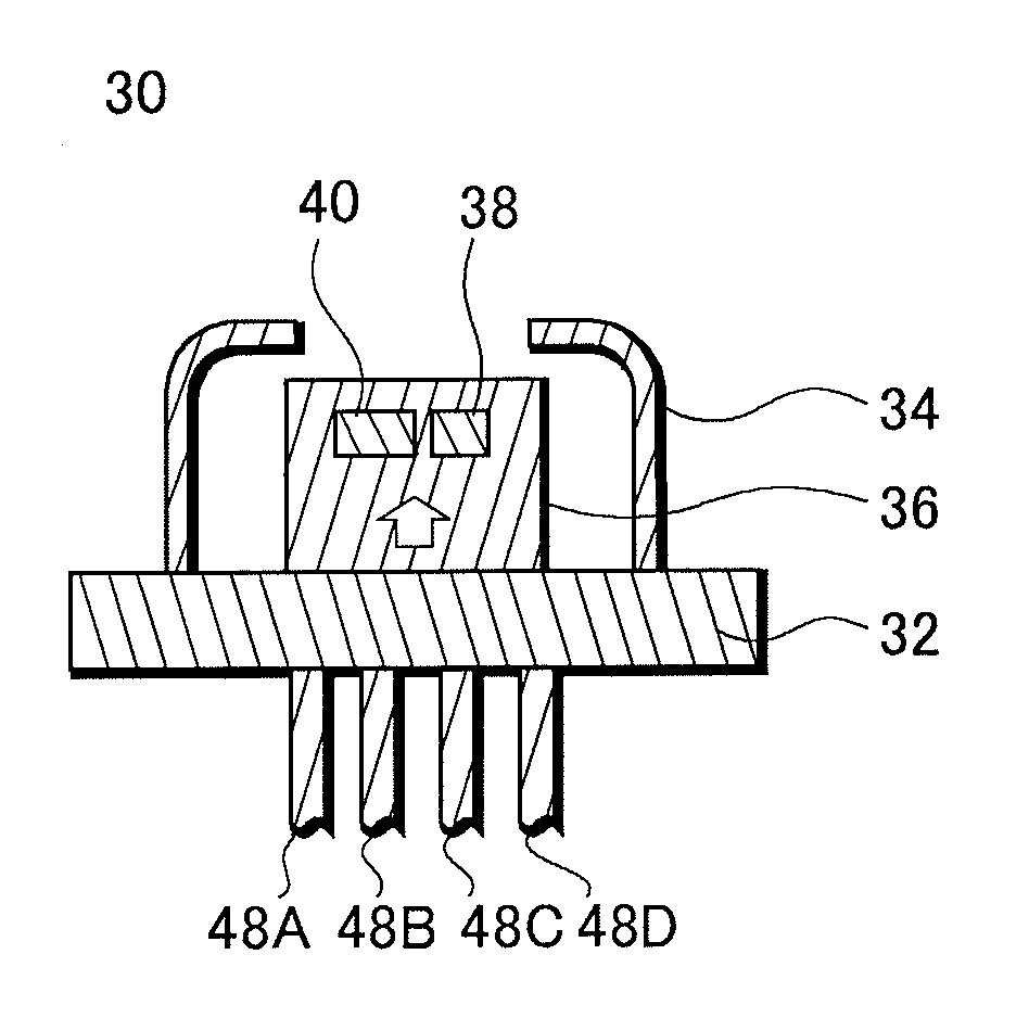 Optical pickup device, optical disk device, and manufacturing method for the same