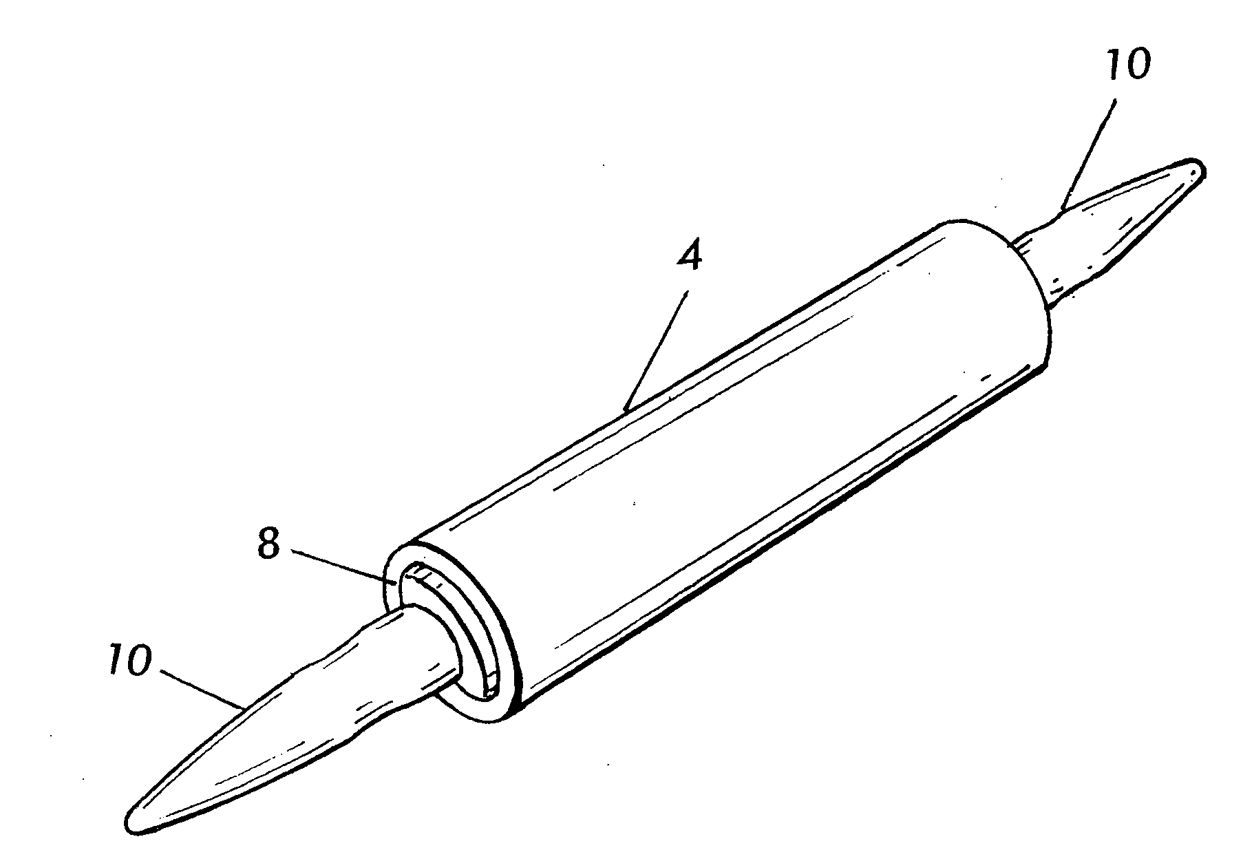 Silicone rolling pin