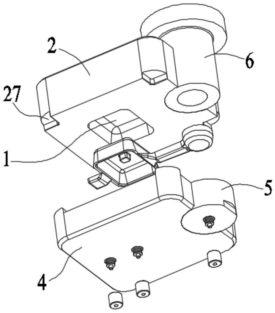 Forming device for metal parts