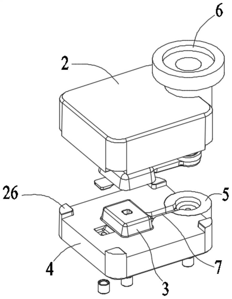 Forming device for metal parts