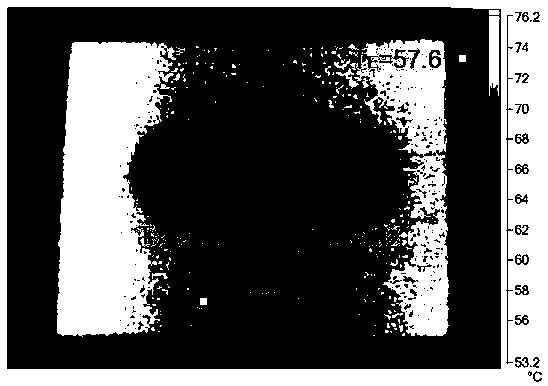 Dynamic thermal infrared invisible composite material based on dual phase change and preparation method