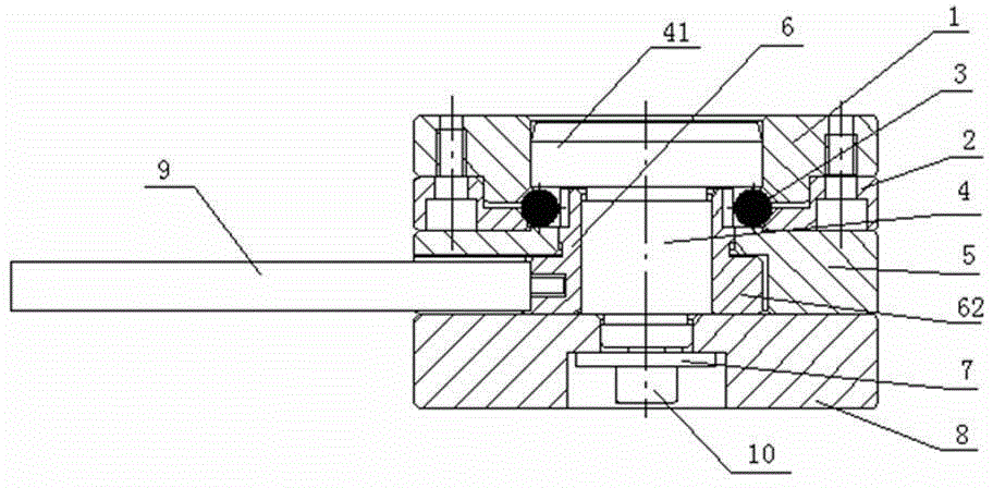 Matching sample frame ball positioning and connecting device