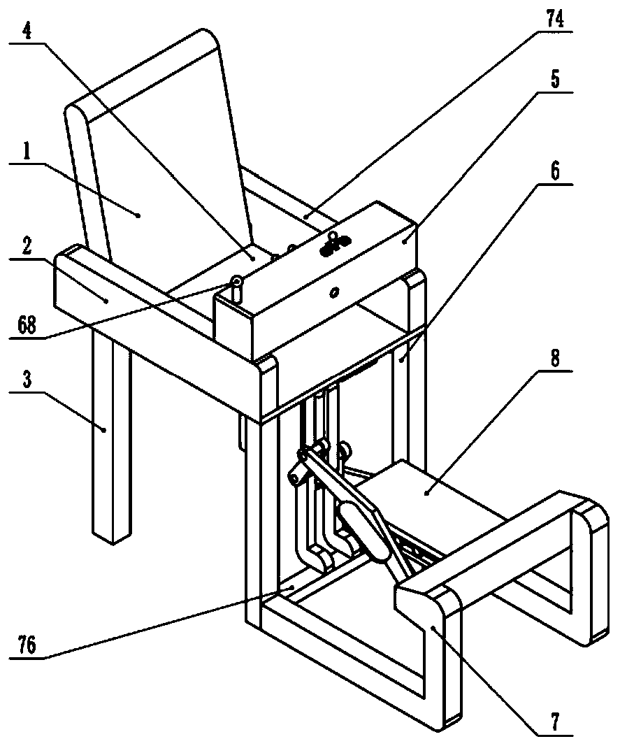 Postoperative rehabilitation auxiliary device for hepatopancreatobiliary surgery