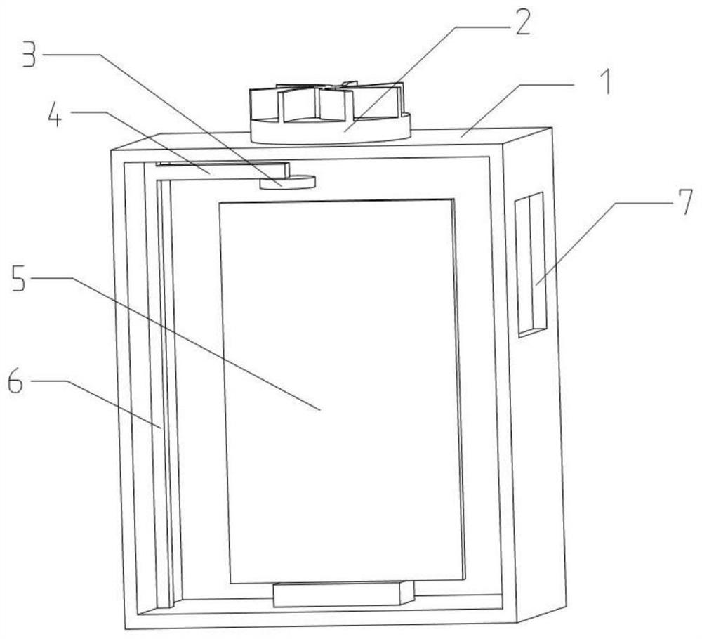 Combustion spreading test device and test method thereof