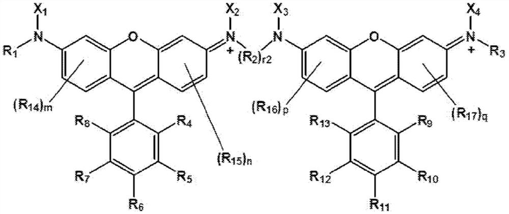 Xanthene compound, colorant composition containing same, and resin composition containing same