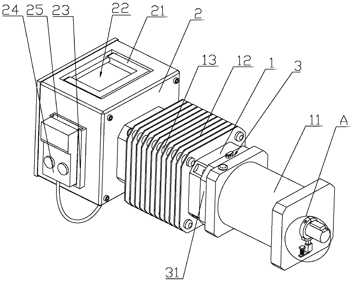 Handheld turning gear