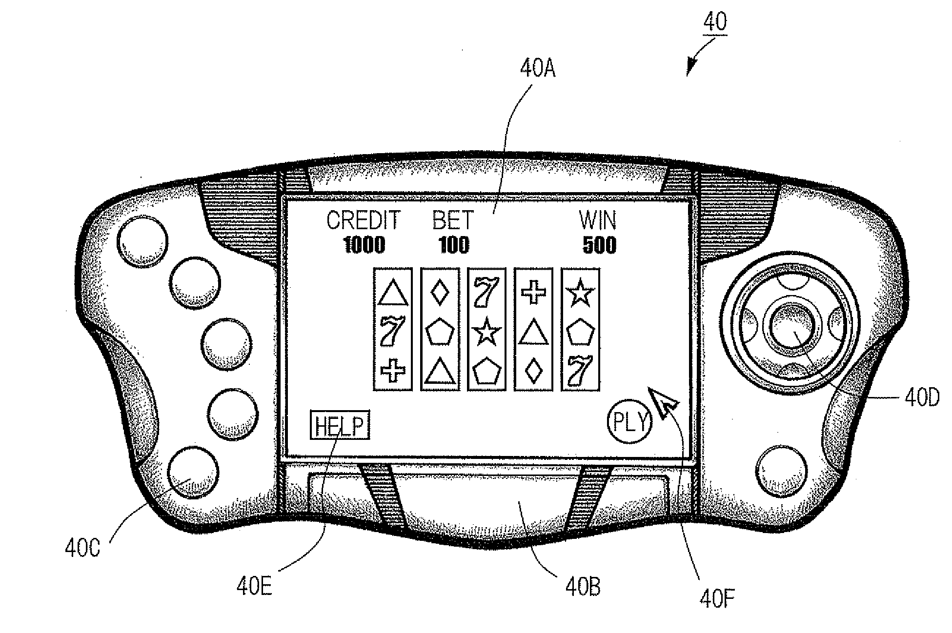 Gaming system comprising specific privileged area for invited players