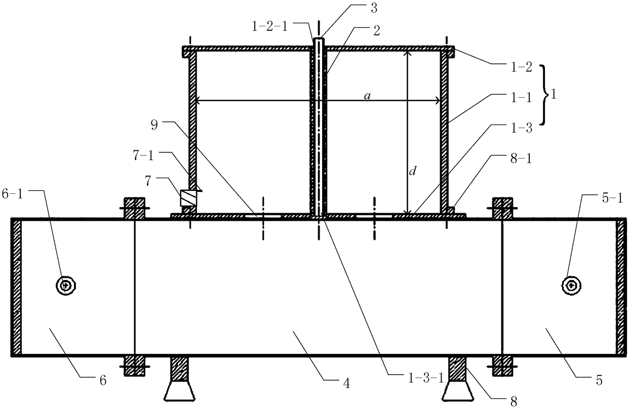 Method for measuring dielectric constant of large loss material