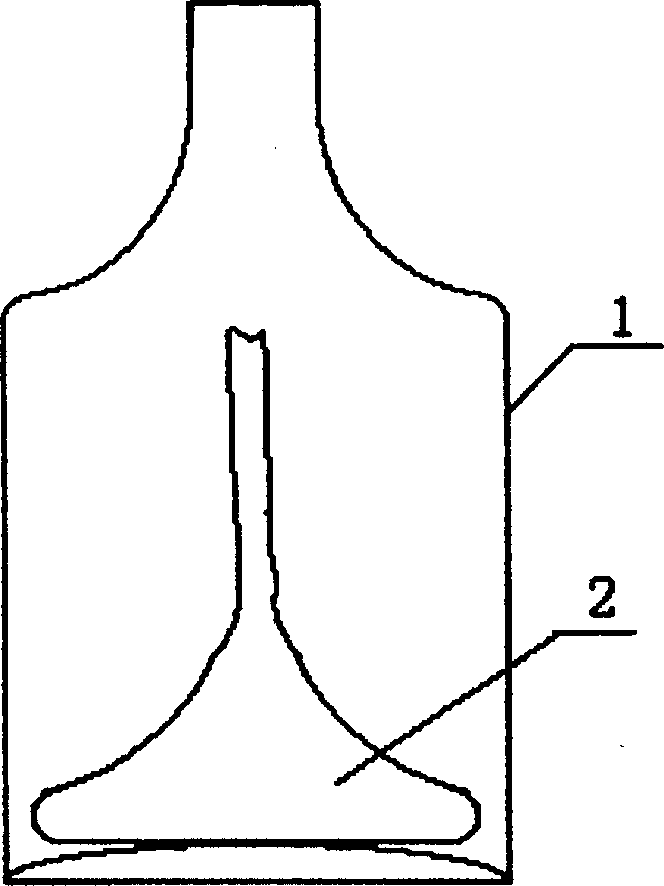 Bottled glossy ganoderma, and production method and use thereof