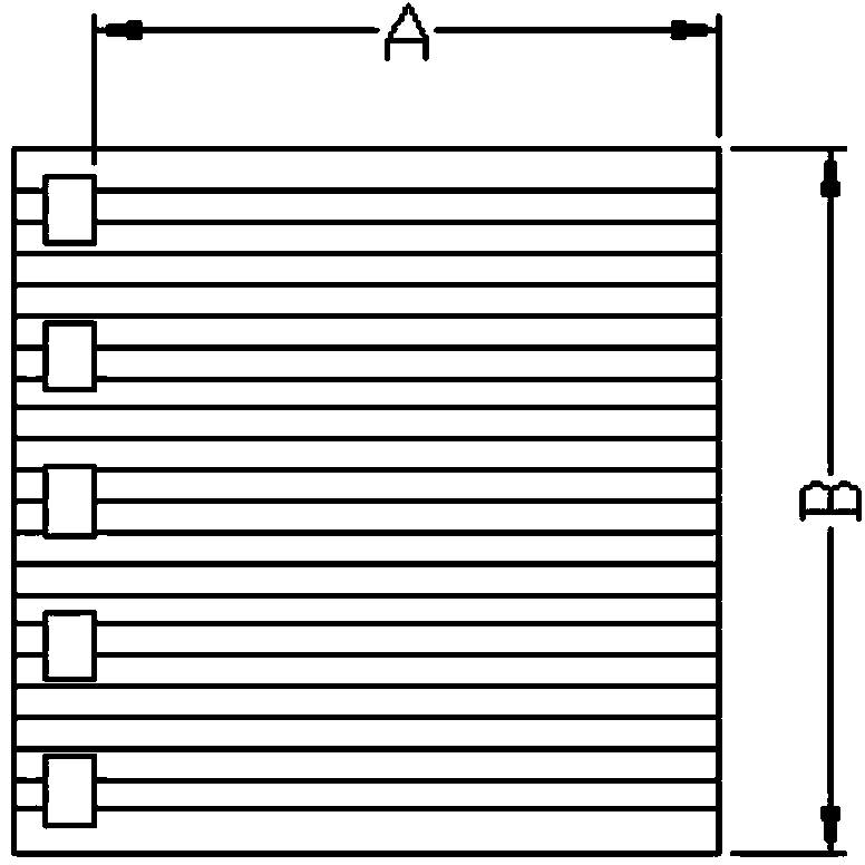 High-efficiency concentrating solar battery piece