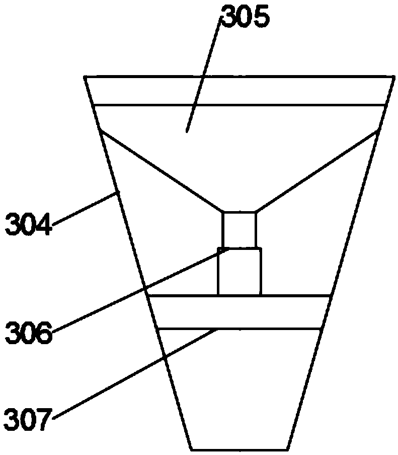 Household kitchen ventilation device based on fresh air circulation