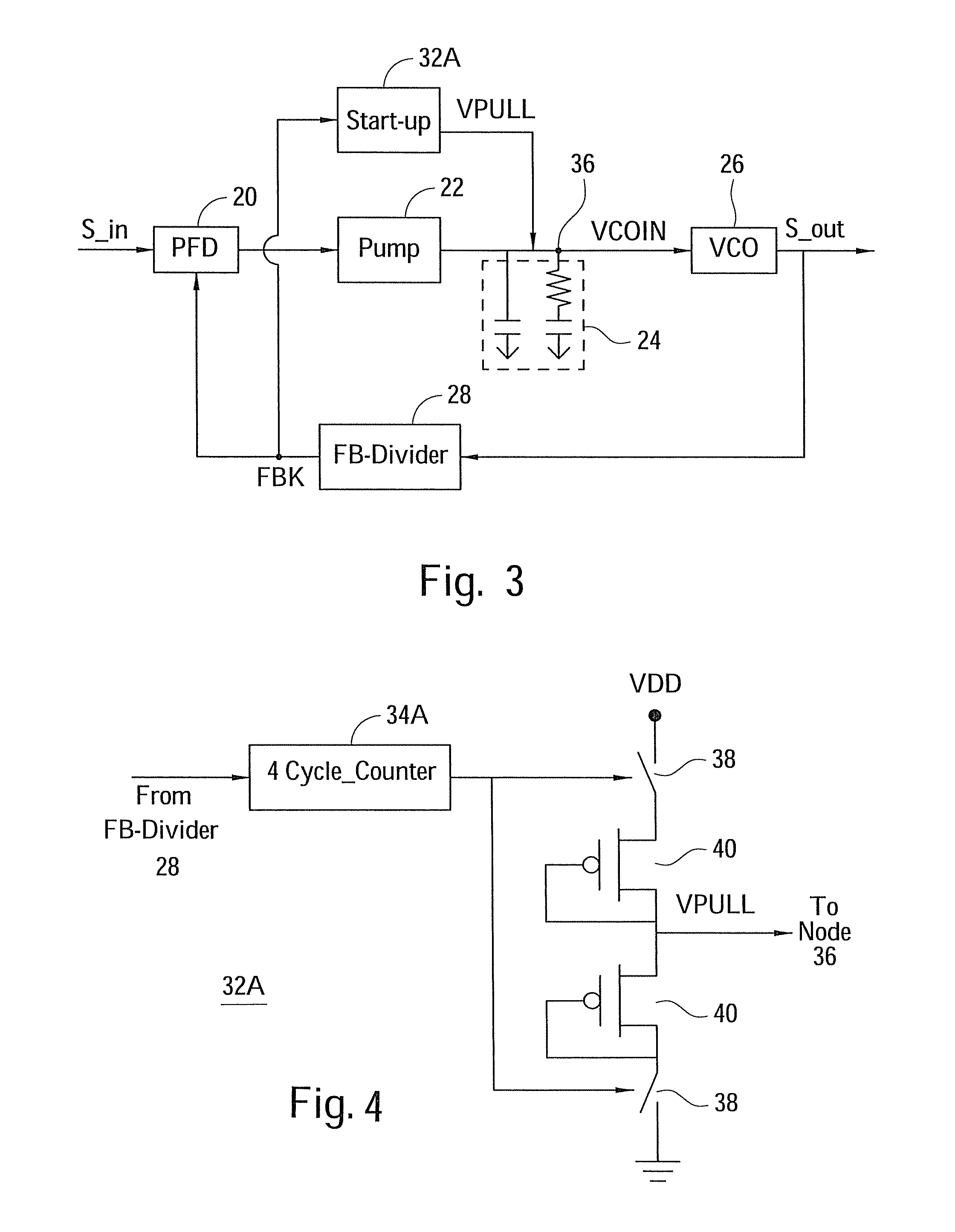 Phase-locked loop start up circuit