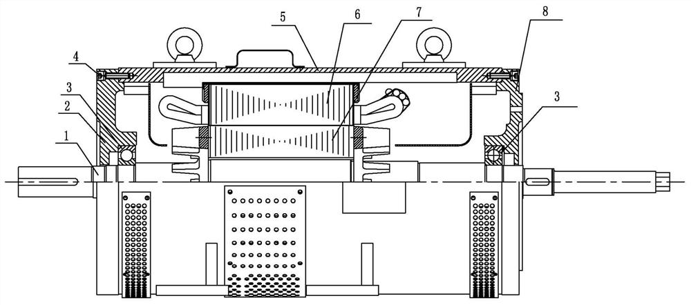 Self-starting three-phase synchronous reluctance motor