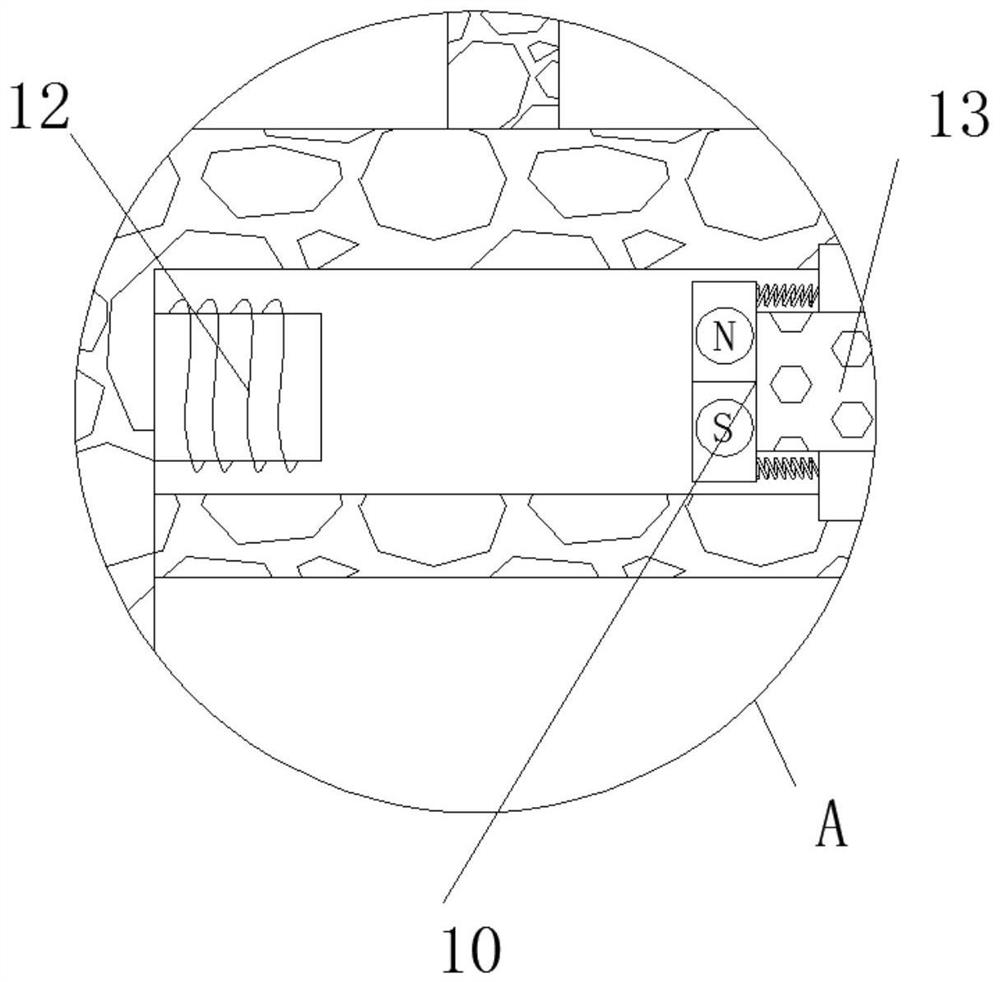 Large-range automatic irrigation device for agricultural production