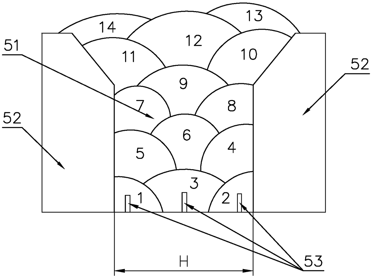 Stainless steel-carbon steel composite plate hot continuous rolling large-scale preparing method