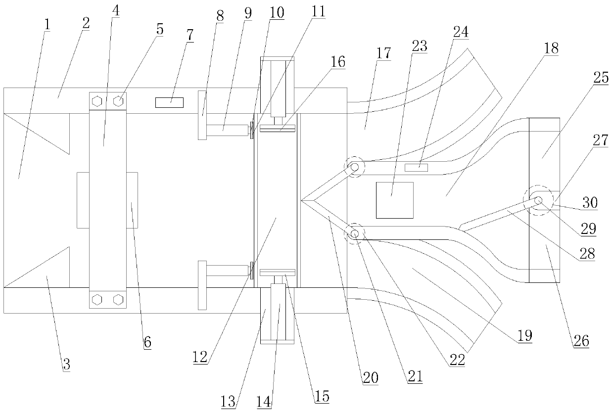 Industrial logistics impurity screening device convenient for multistage screening