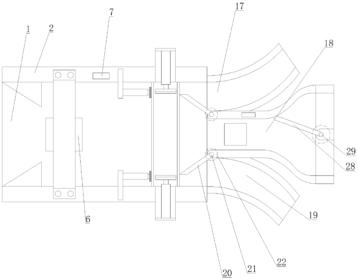 Industrial logistics impurity screening device convenient for multistage screening