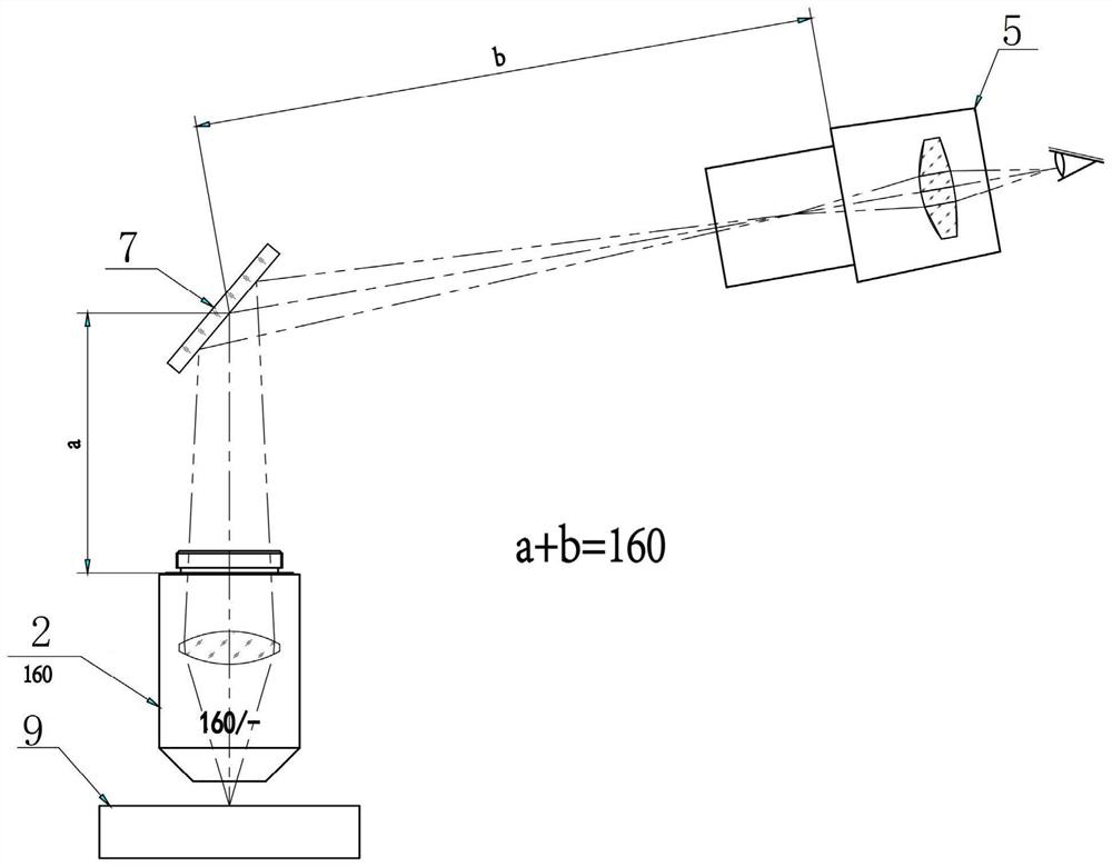 Vickers microhardness tester infinite imaging system and binocular microhardness tester