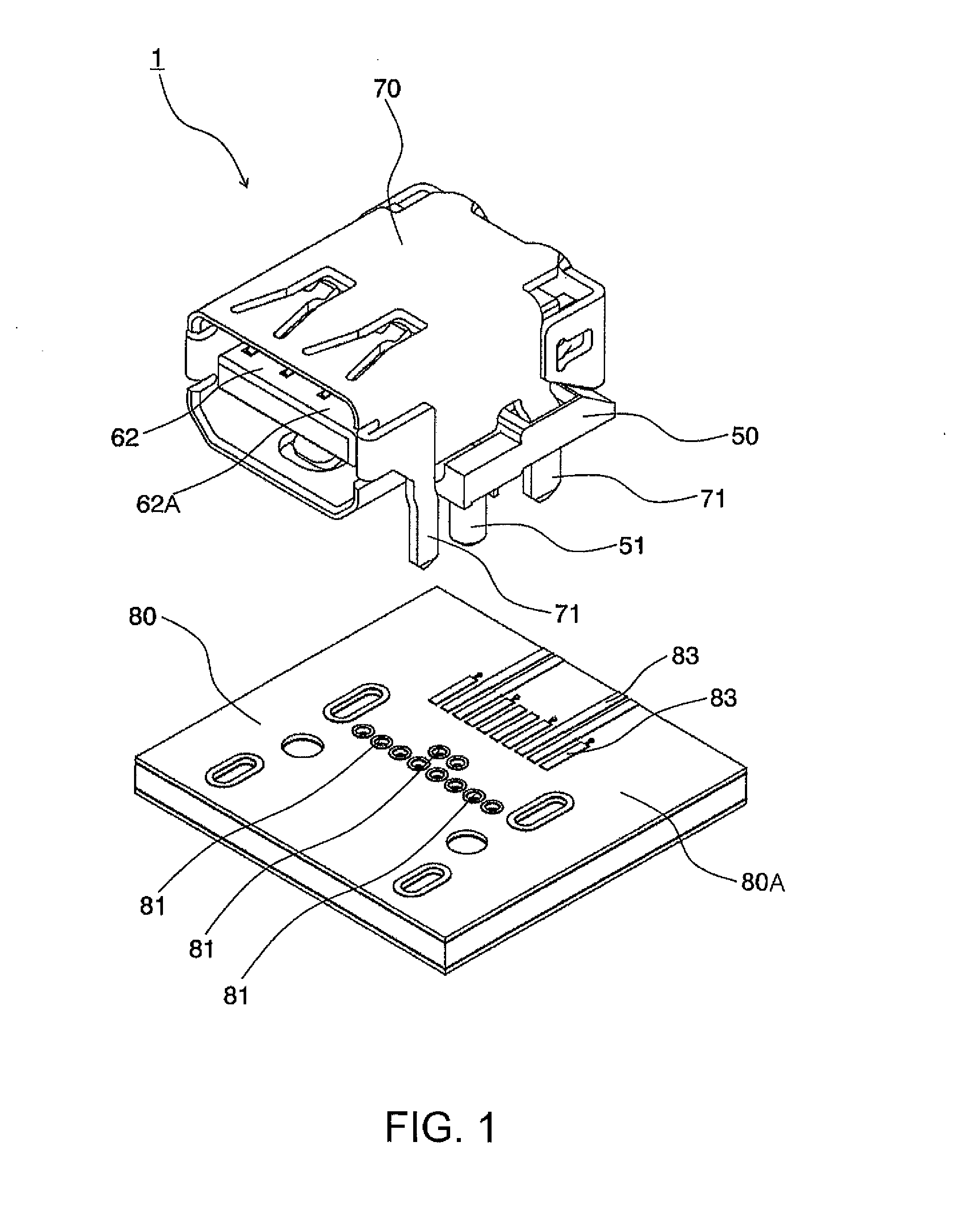 Connector and signal transmission method using the same