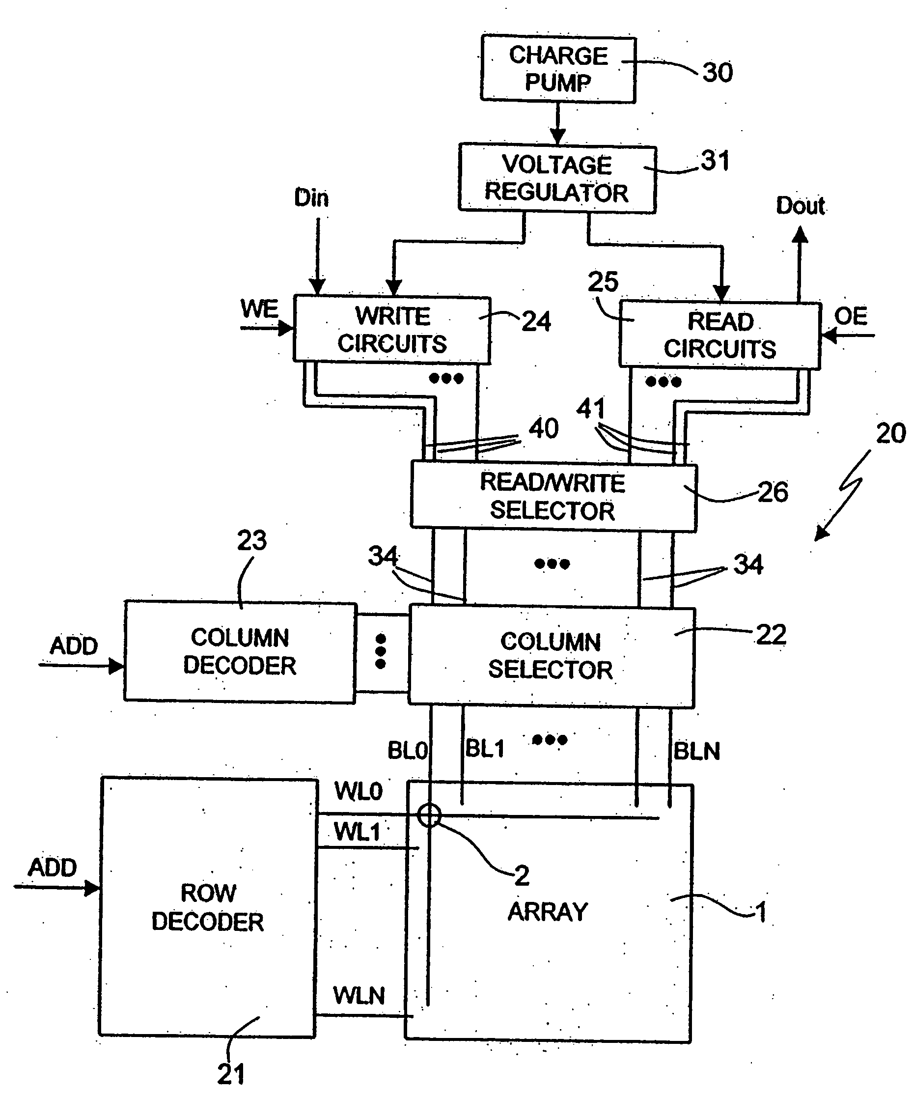 Method of writing to a phase change memory device