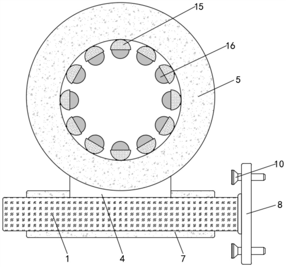 Cable fixing device for smart power grid