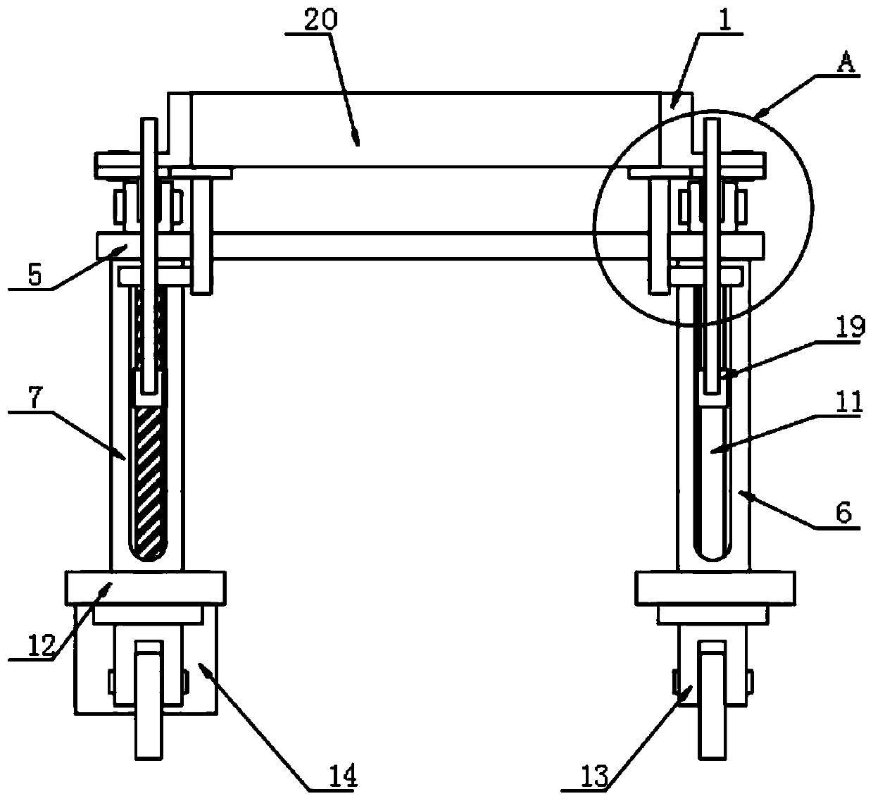 Drawing display stand for architectural design