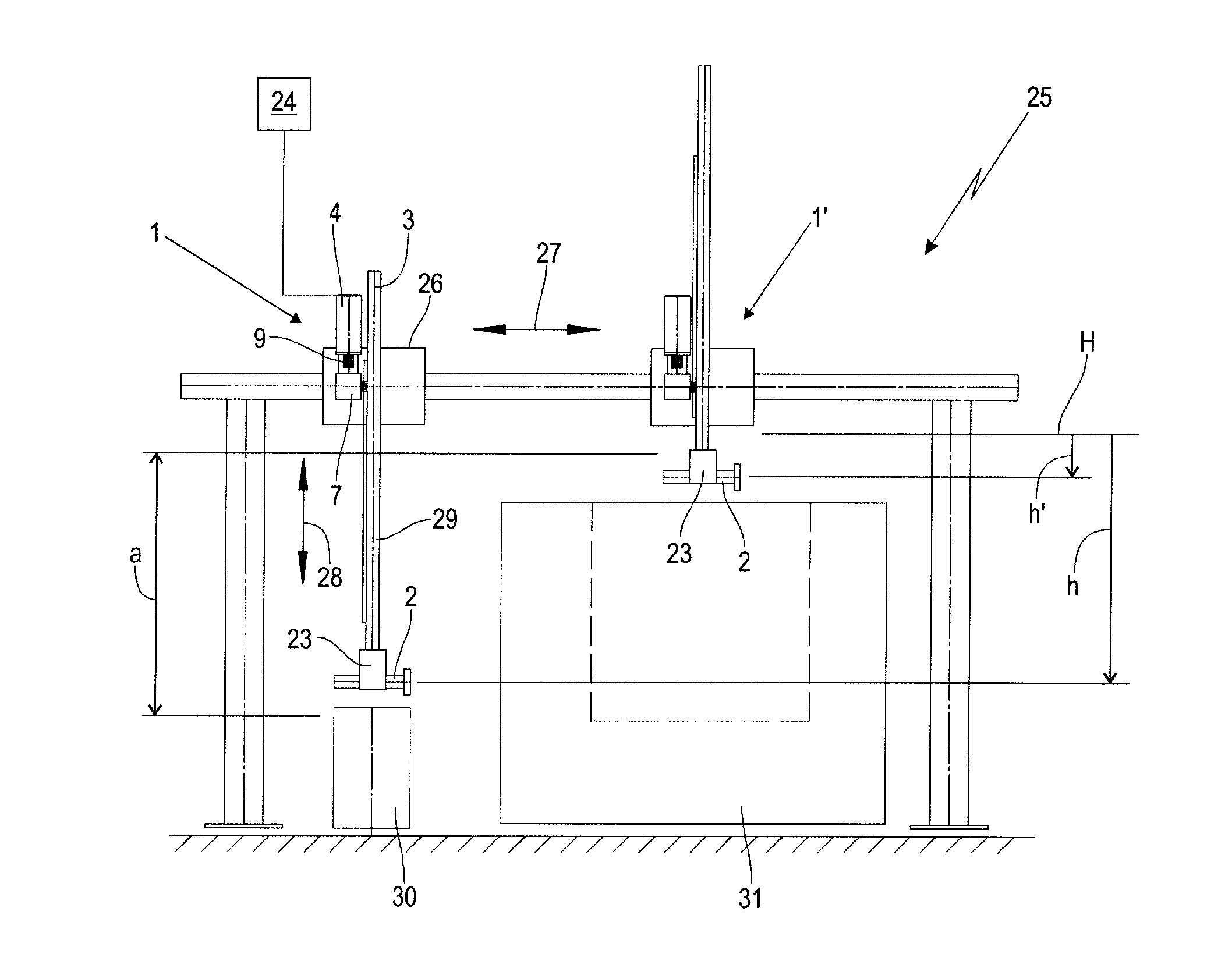 Lift system, overload coupling and method for operating the lift system