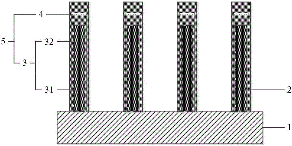 Nanotube-based fluorescence marked carrier and preparation method thereof