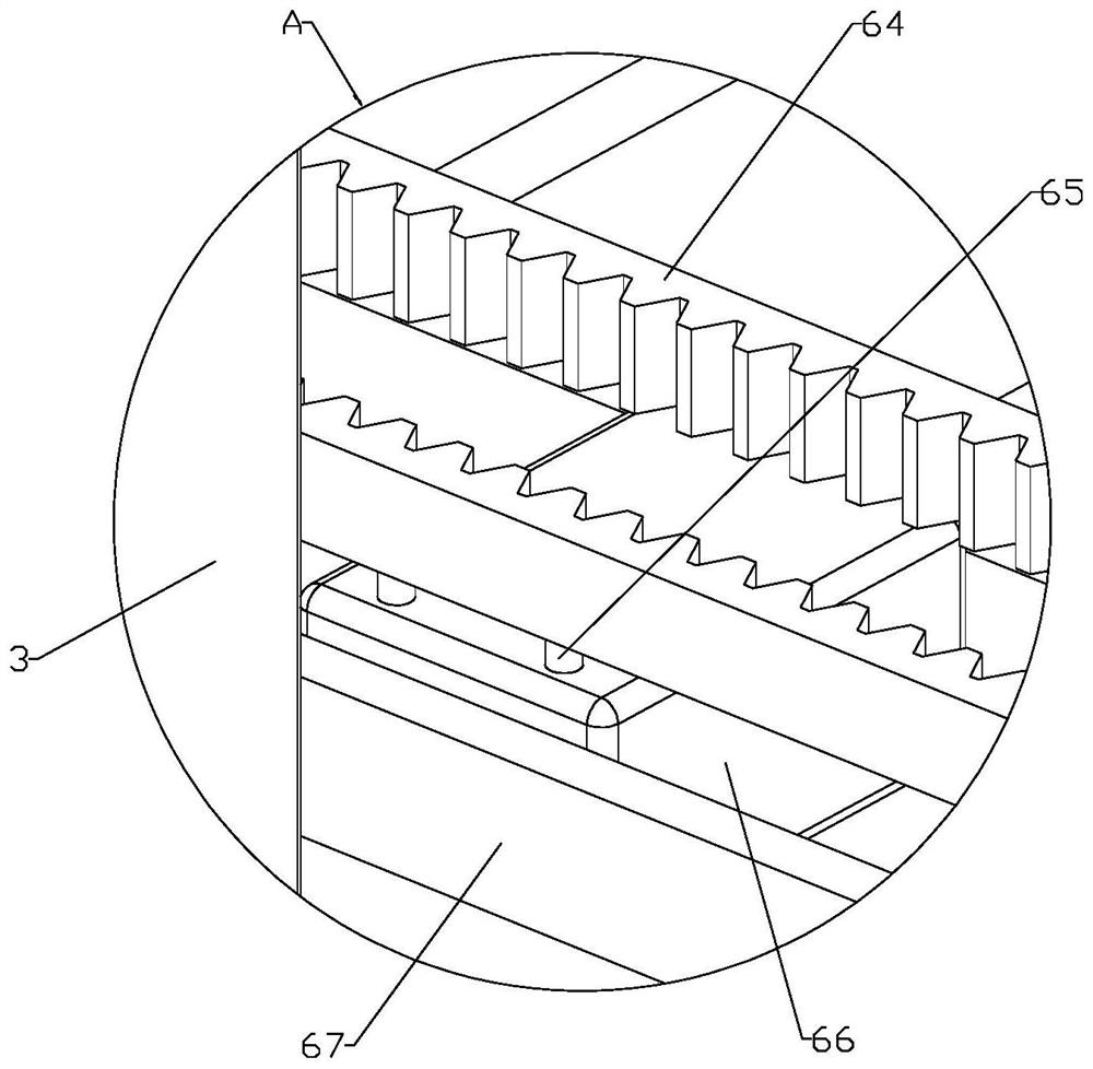 Mechanical automatic flattening equipment