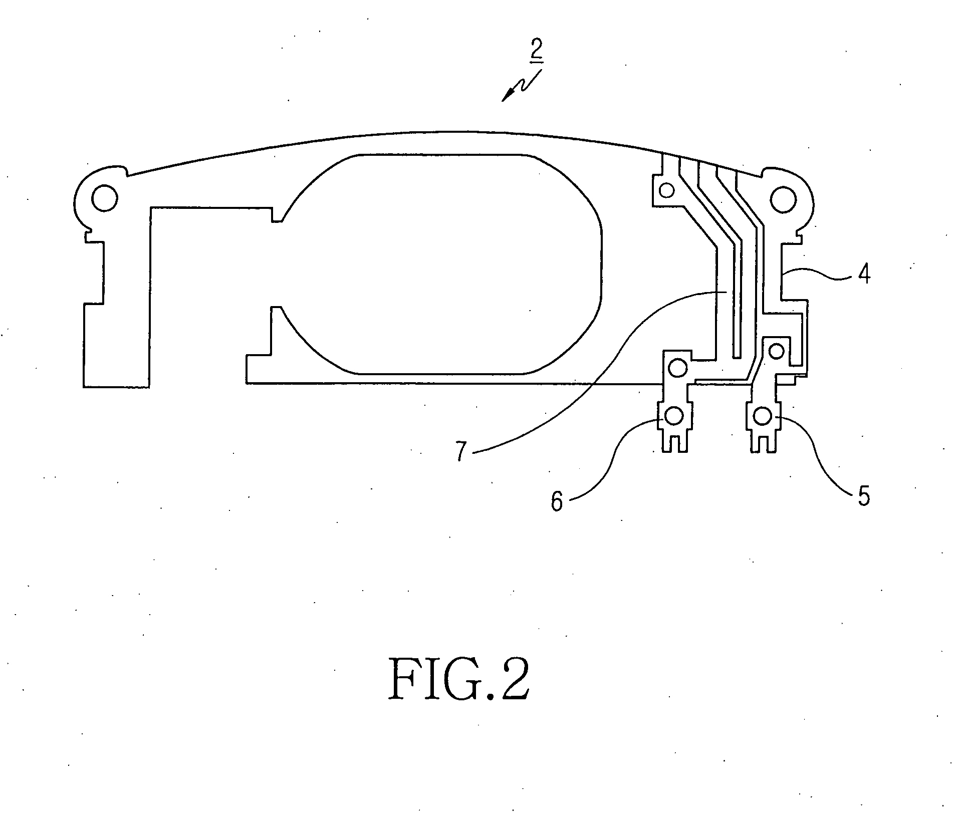 Built-in type antenna apparatus for mobile terminal