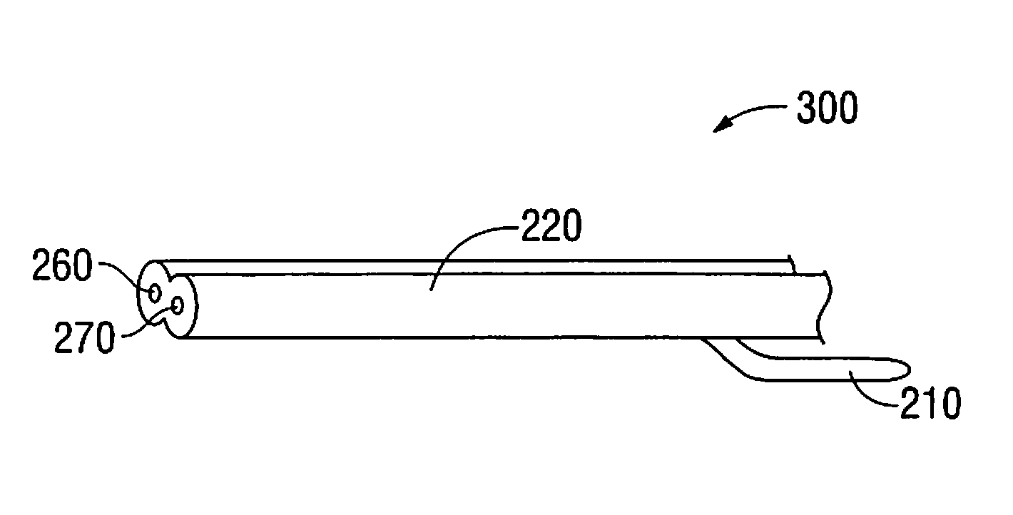 Femoral guide for ACL repair having multiple lumen