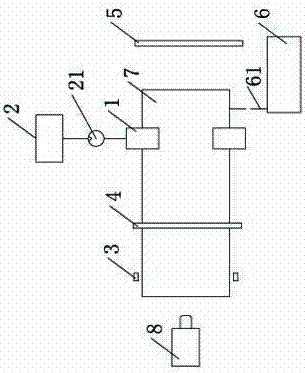 Vehicle full-automatic disinfecting system