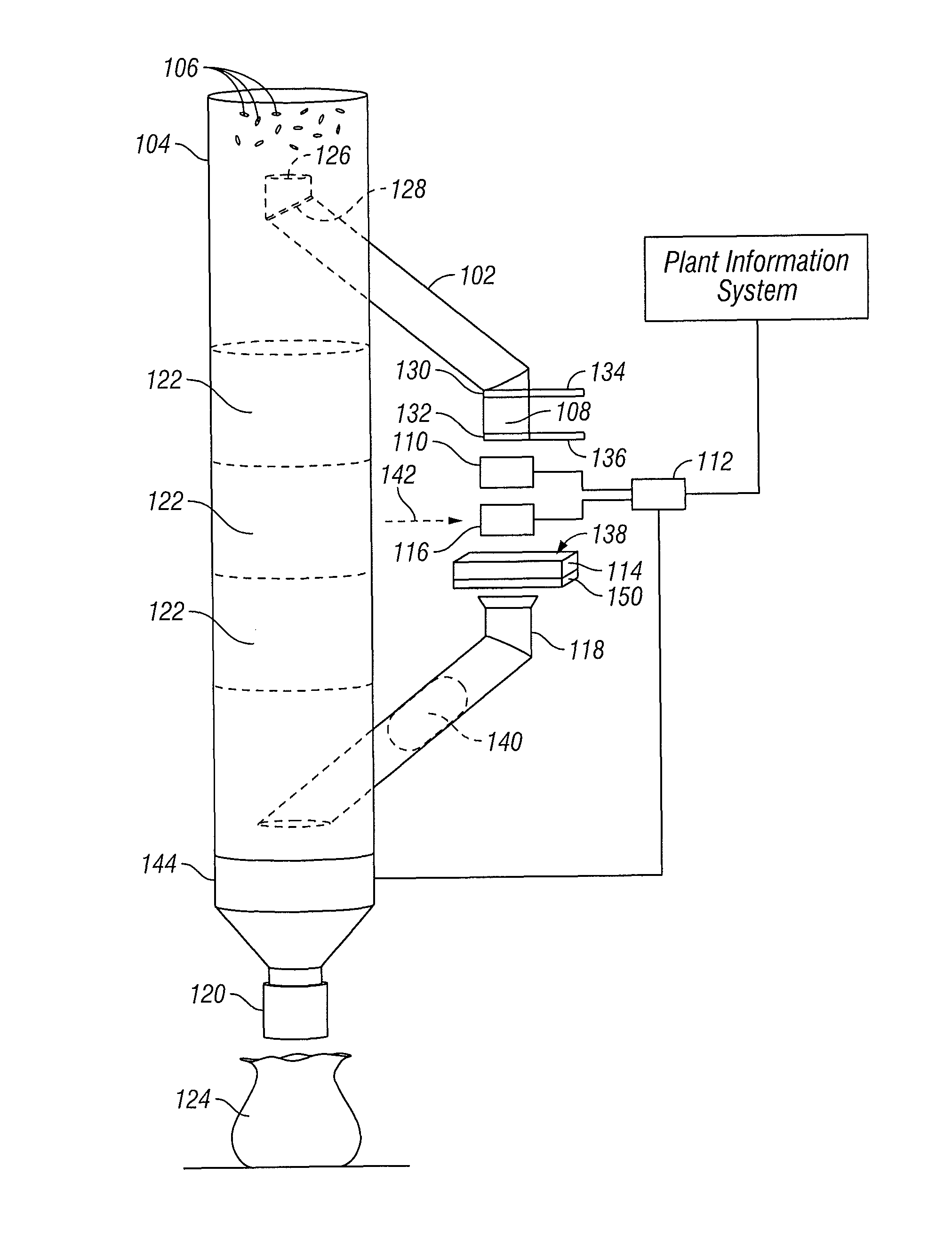 System to determine product characteristics, counts, and per unit weight details