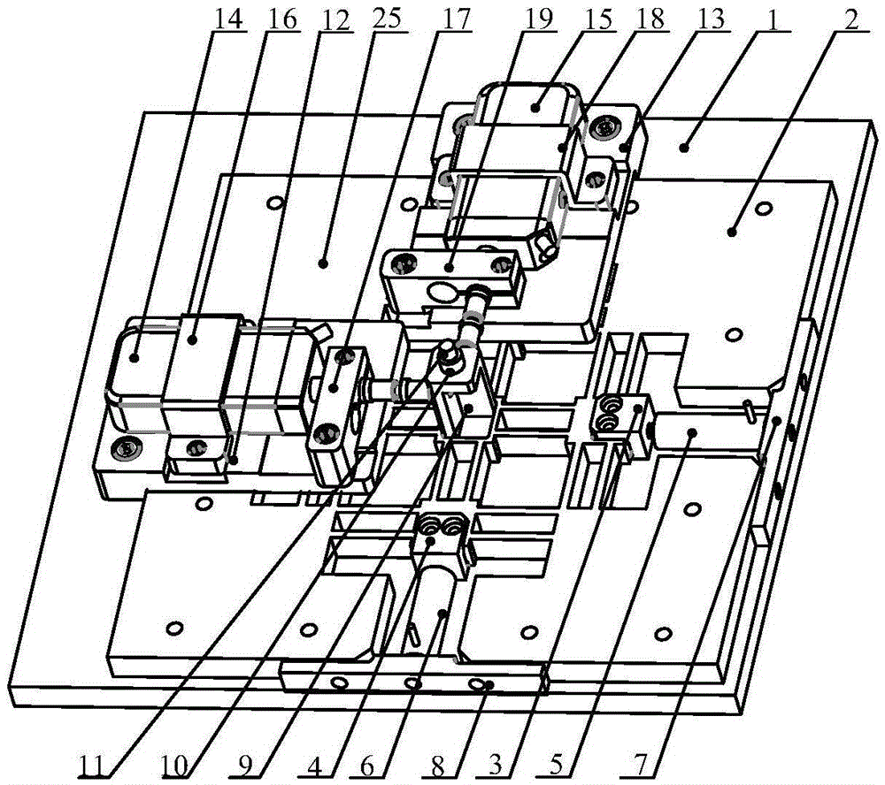 Vibration station for transverse sensitivity calibration of piezoelectric acceleration sensor