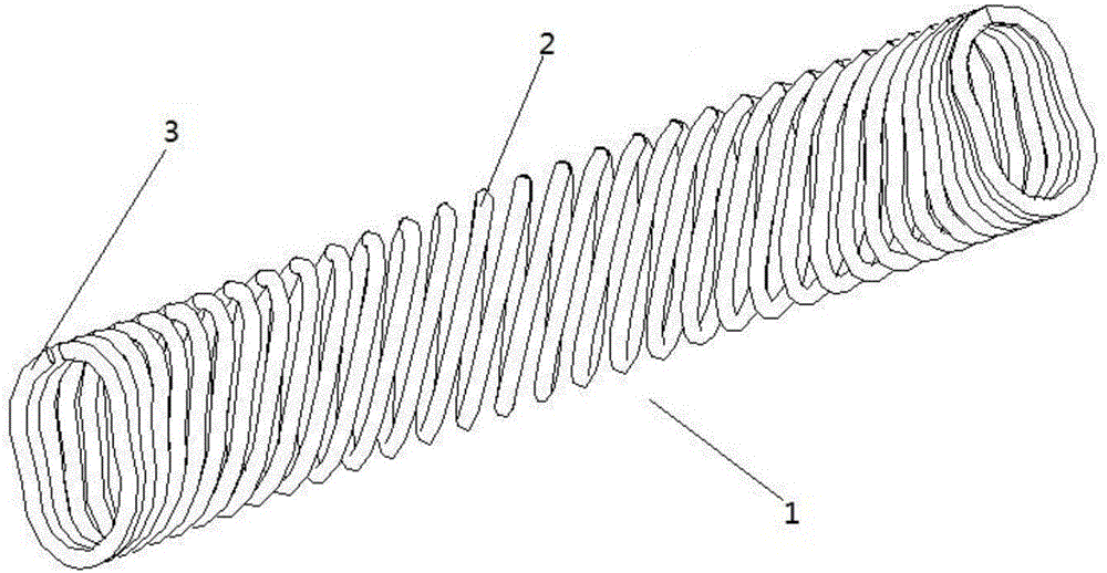 Electric contact equipped with elastic contact element