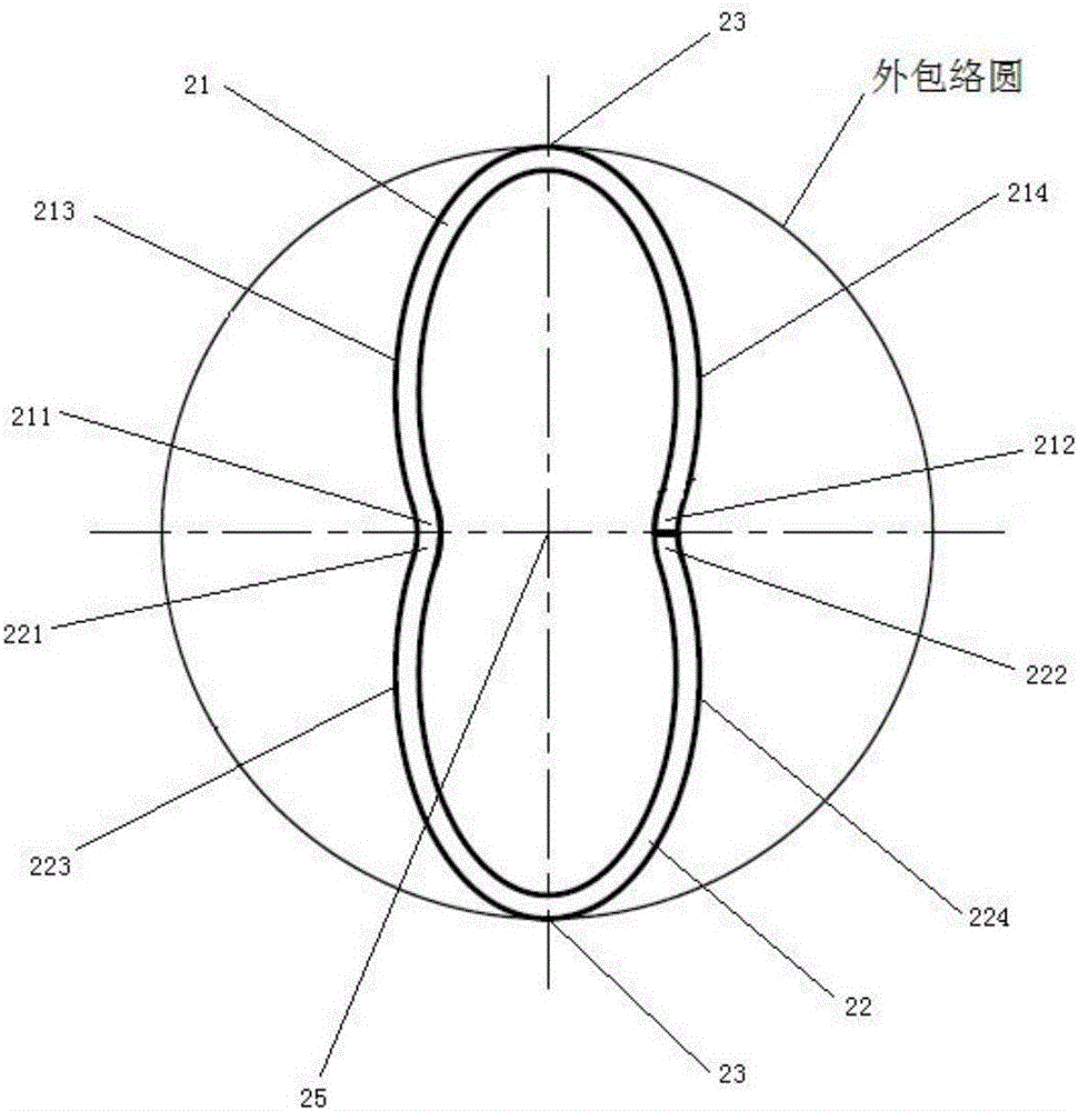 Electric contact equipped with elastic contact element