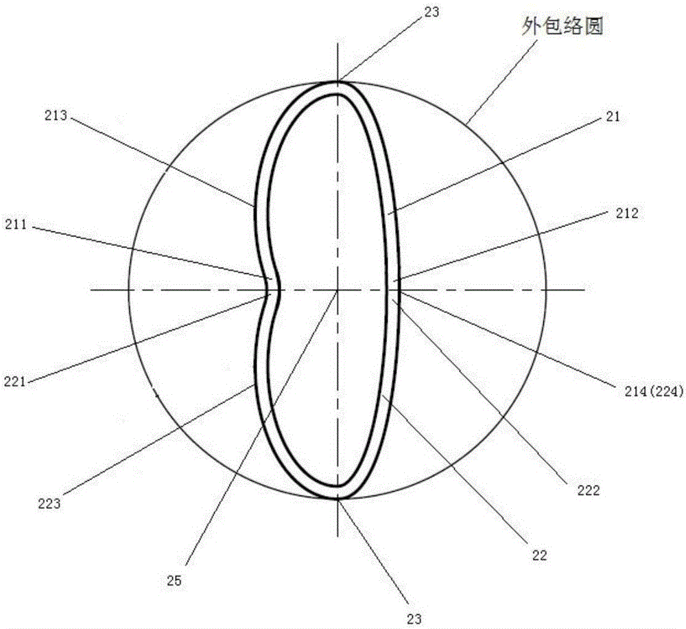 Electric contact equipped with elastic contact element