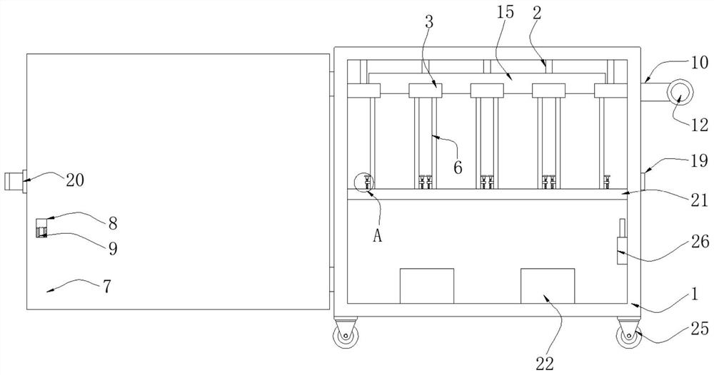 High-safety porcelain insulator storage cabinet